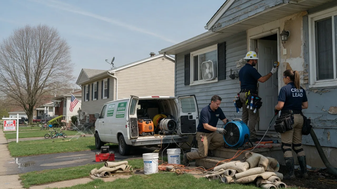 Flood Cleanup in Union City, PA near me
