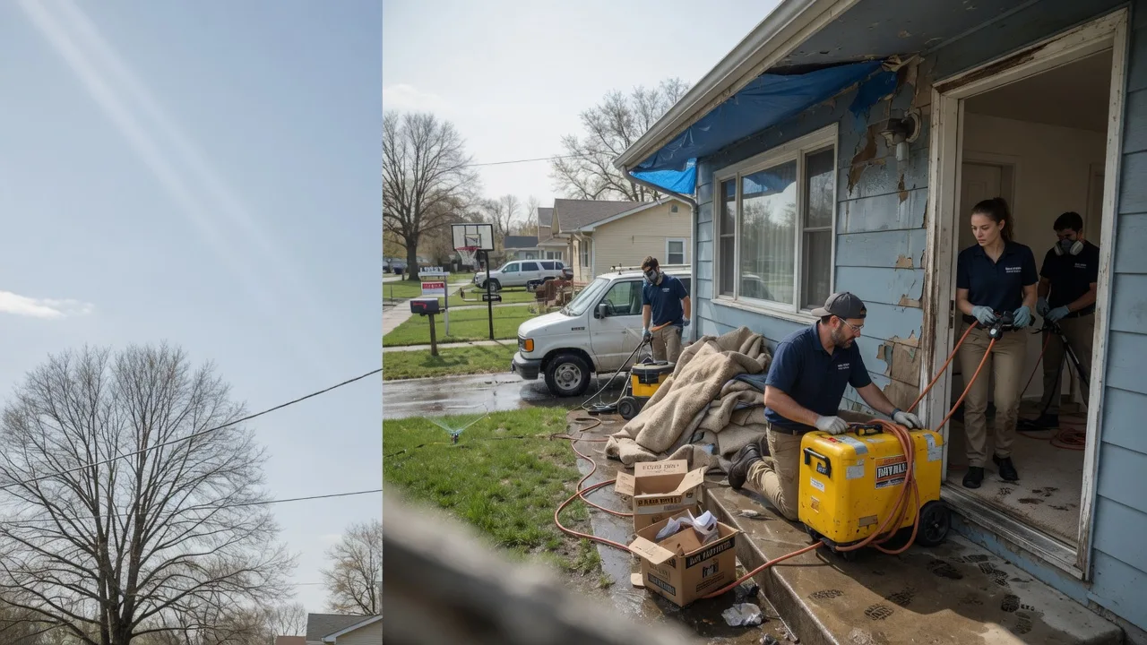 Basement Flood Cleanup in Union City, PA near me